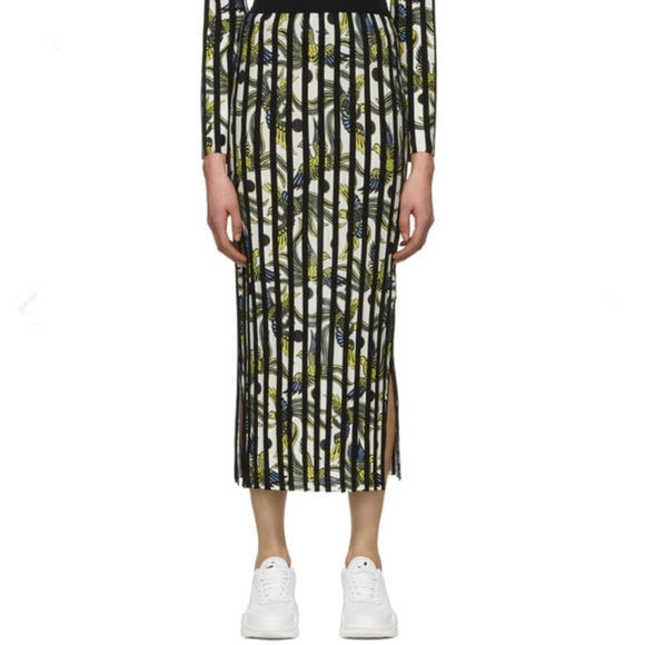 KENZOPhoenix Rib Knit Midi Skirt